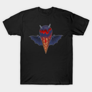 Silly Demon Ice Cream Cone T-Shirt